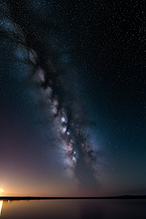 闪烁的星空与仙境之光