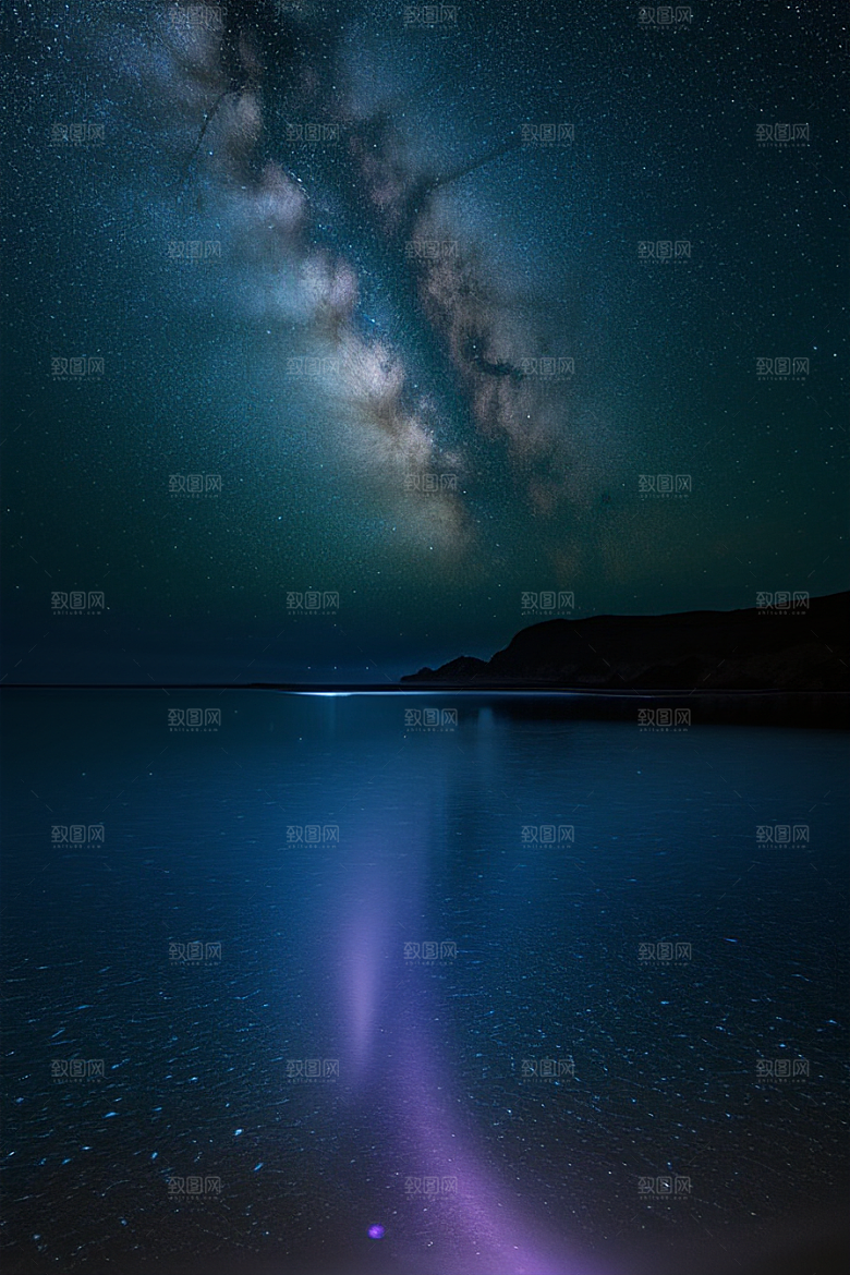 闪烁的星空与仙境之光