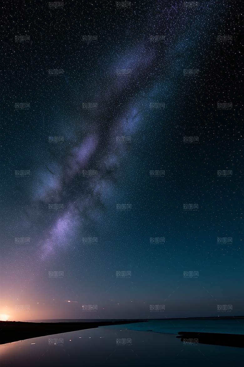 闪烁的星空与仙境之光