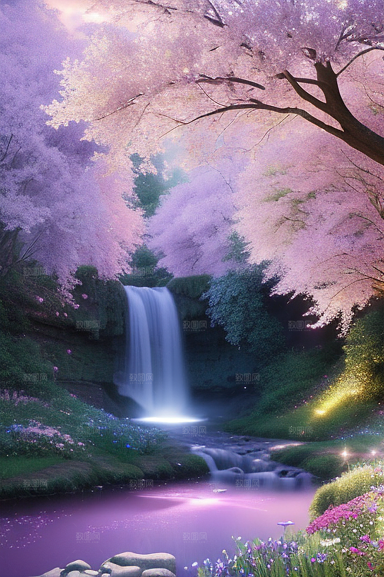 蓝玫瑰的舞蹈美景