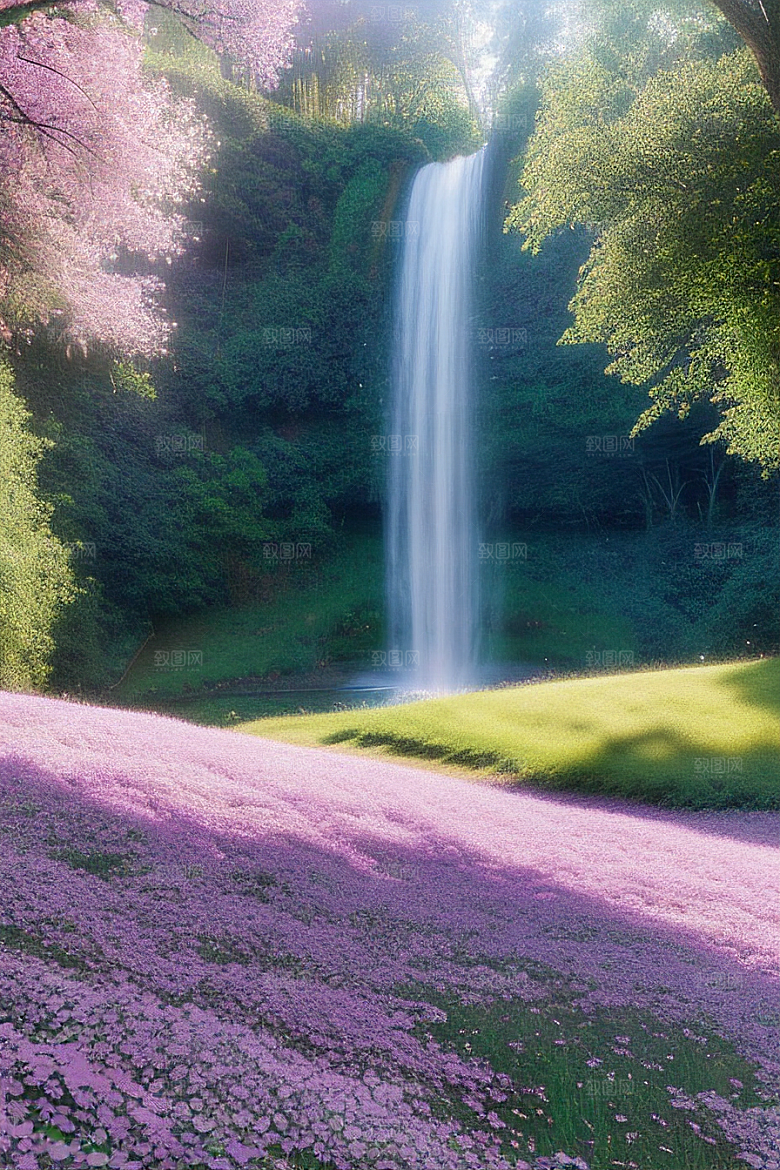 蓝玫瑰的舞蹈美景