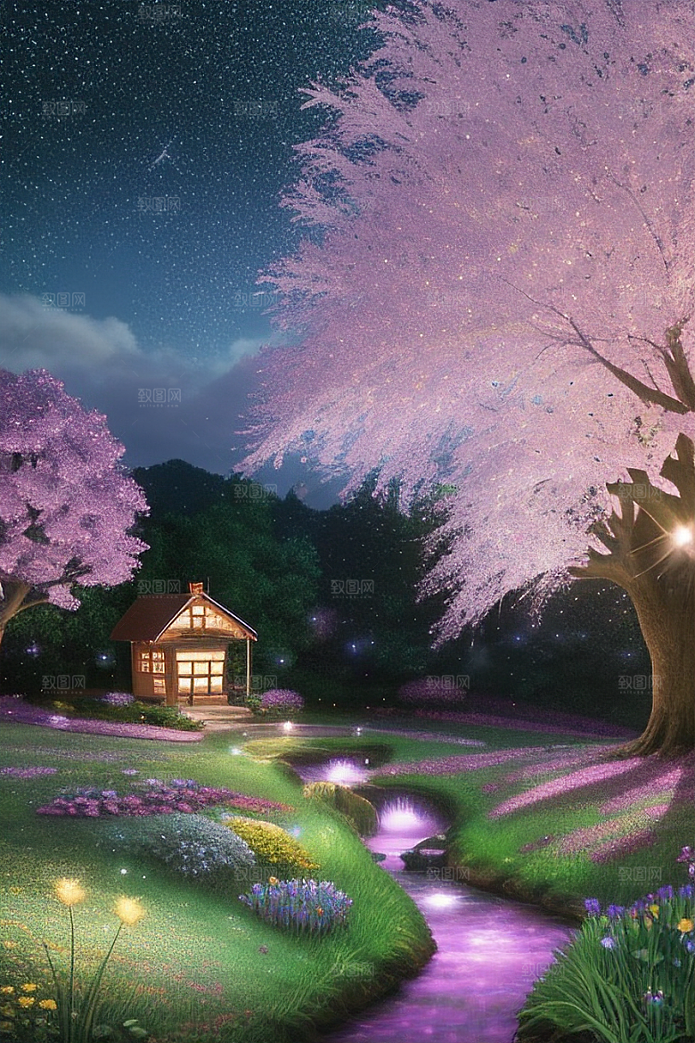 蓝玫瑰的舞蹈美景