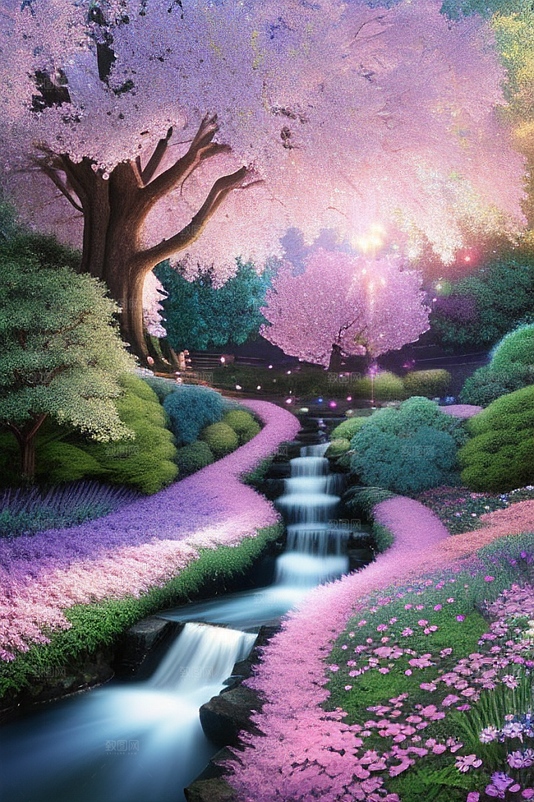 蓝玫瑰的舞蹈美景