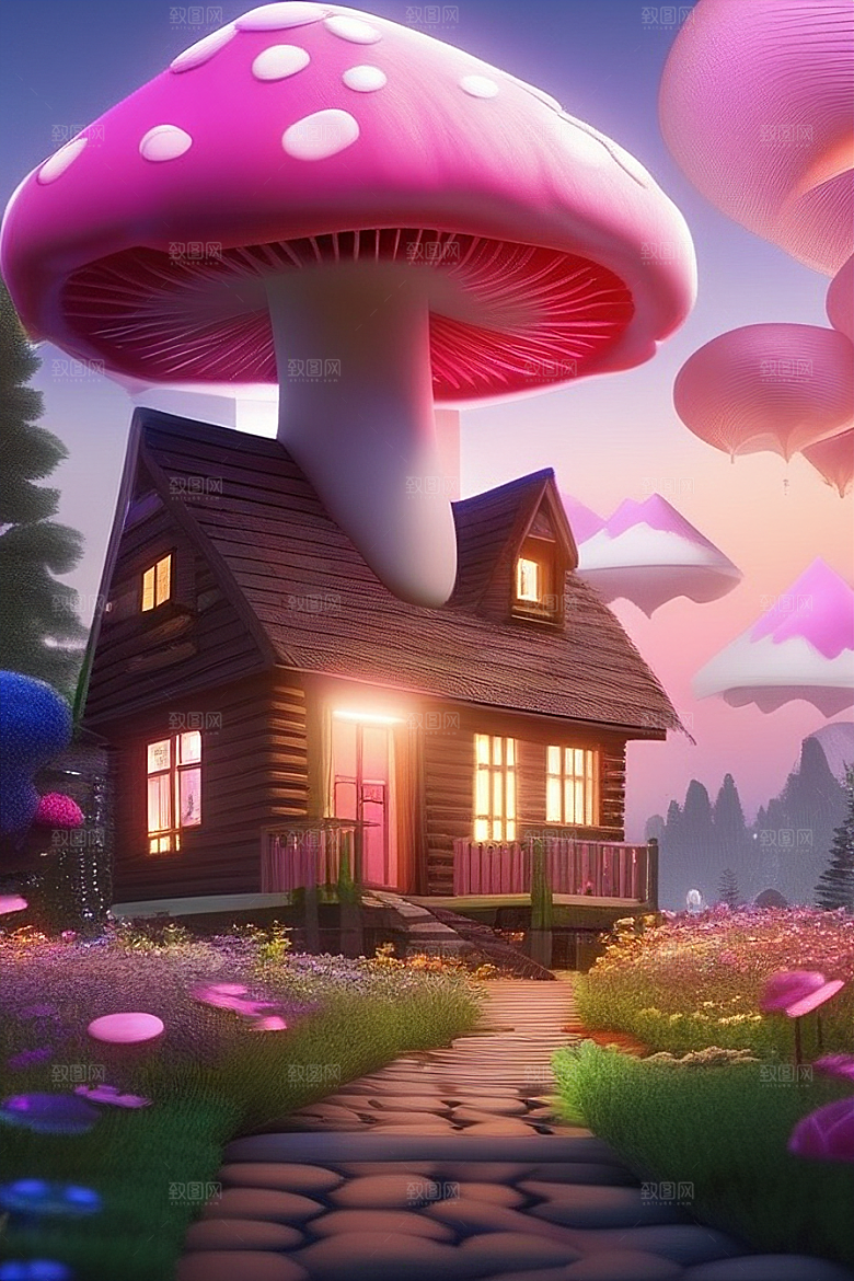魔法花园中的奇幻世界
