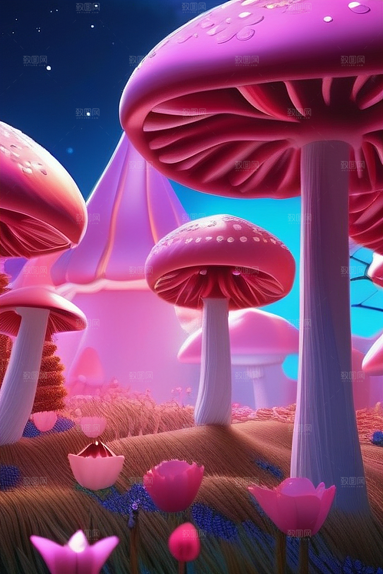 魔法花园中的奇幻世界