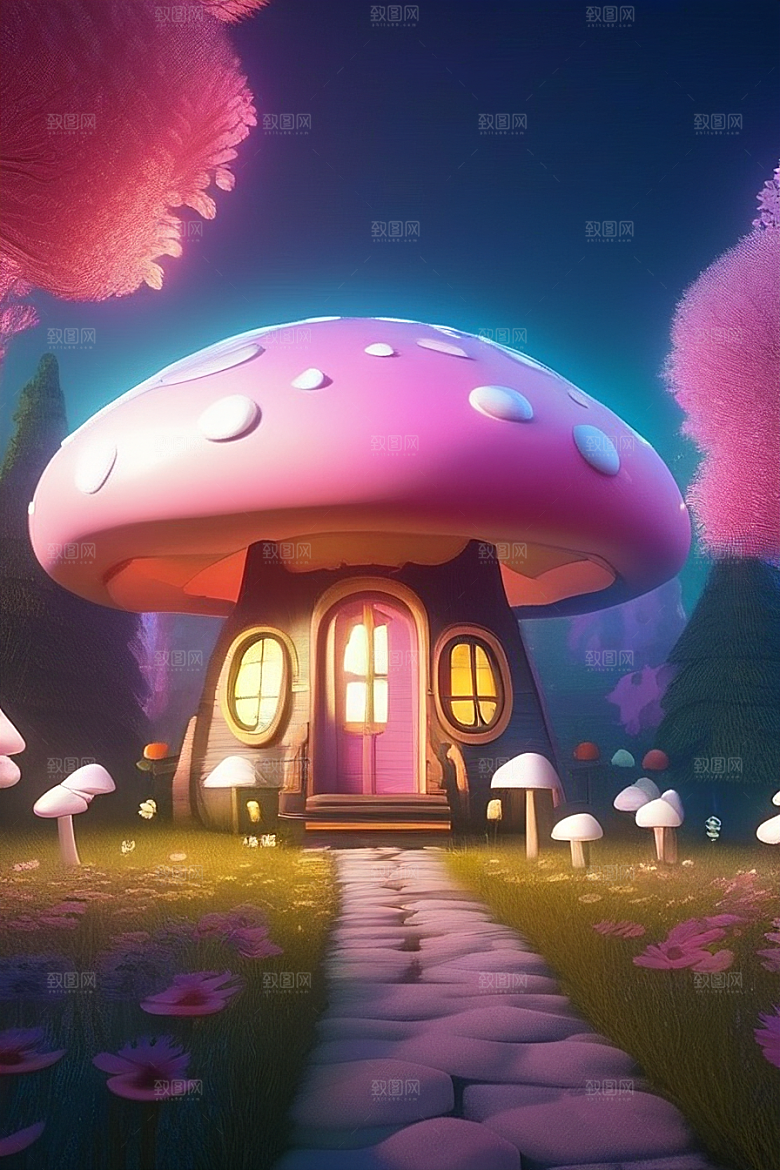 魔法花园中的奇幻世界