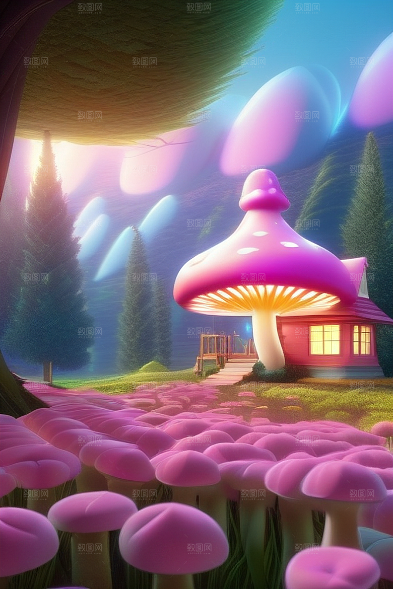 魔法花园中的奇幻世界