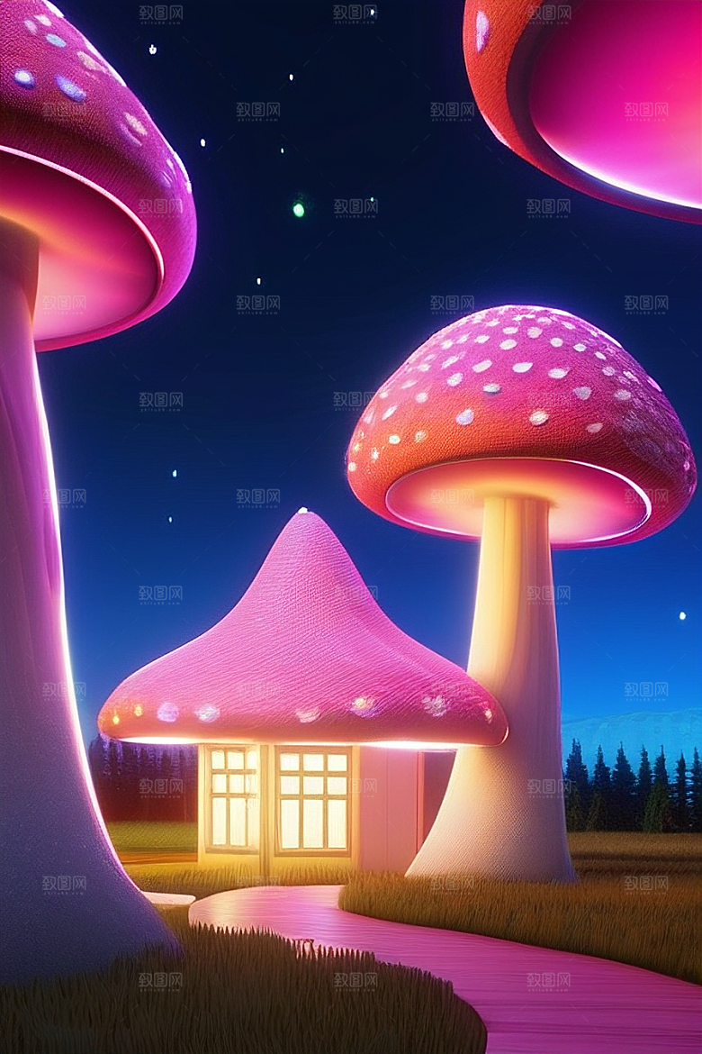 魔法花园中的奇幻世界