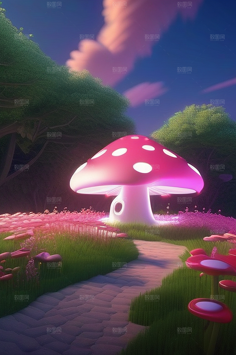 魔法花园中的奇幻世界