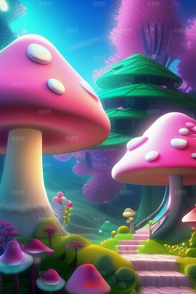 魔法花园中的奇幻世界