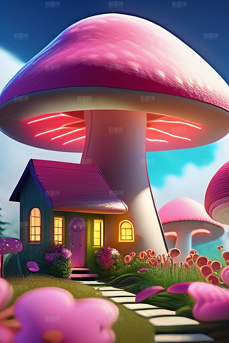 魔法花园中的奇幻世界