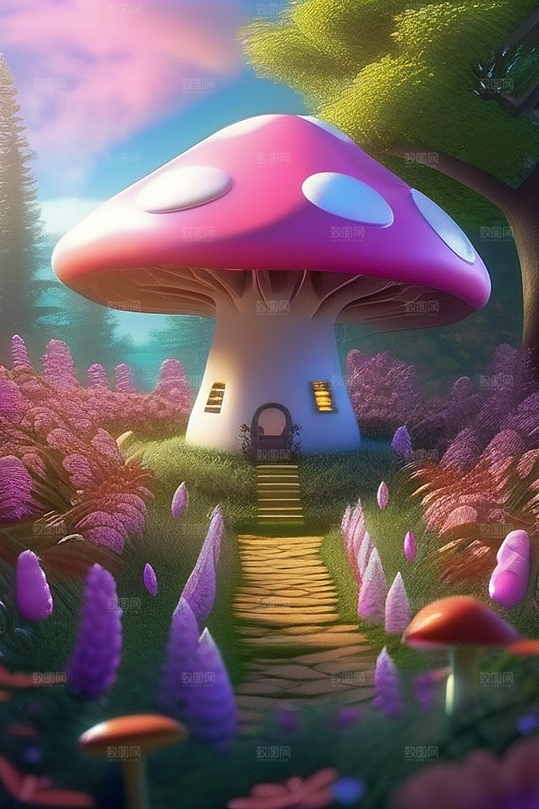 魔法花园中的奇幻世界