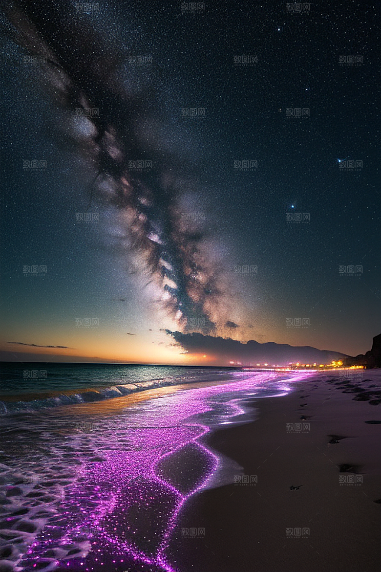 爱与星光银河星光洒满海滩