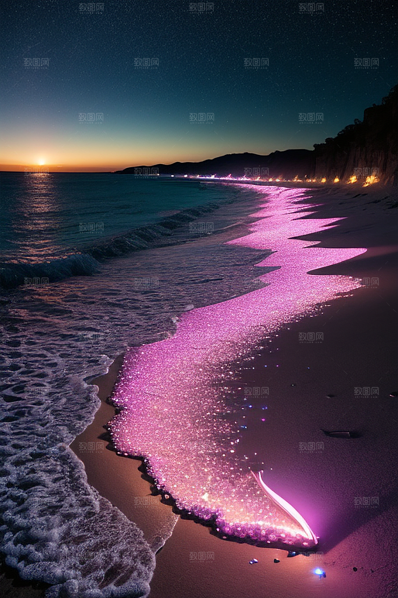 爱与星光银河星光洒满海滩