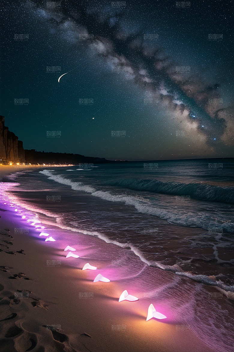 爱与星光银河星光洒满海滩