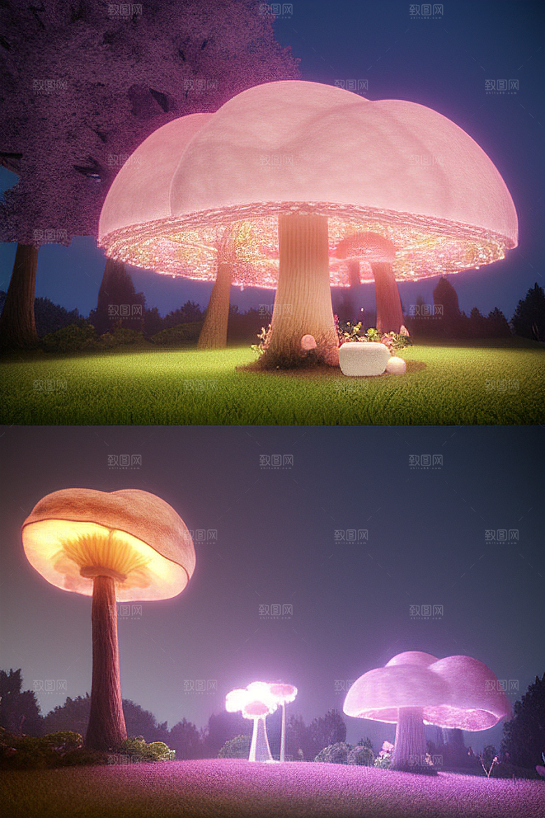 魔法花园中的奇幻世界