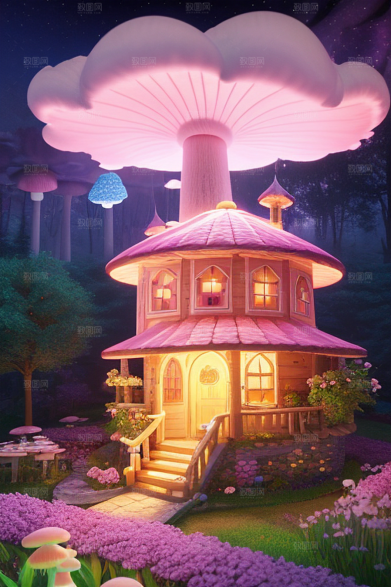 魔法花园中的奇幻世界