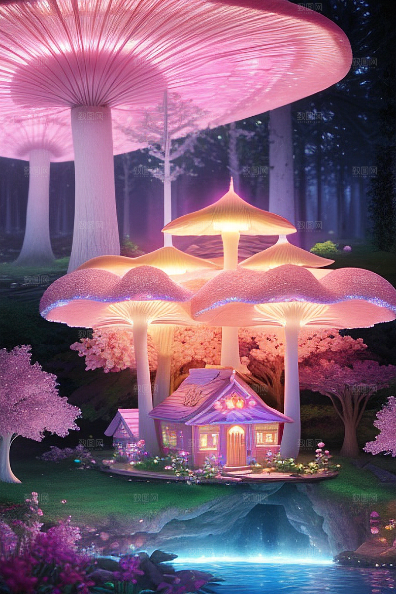 魔法花园中的奇幻世界