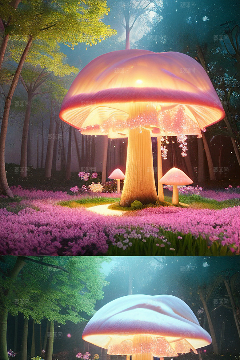 魔法花园中的奇幻世界