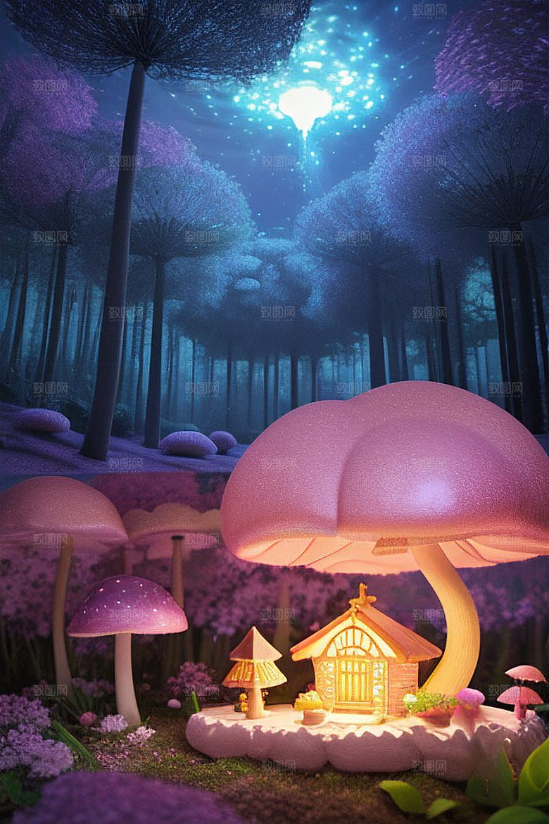 美丽如仙境的童话艺术风格