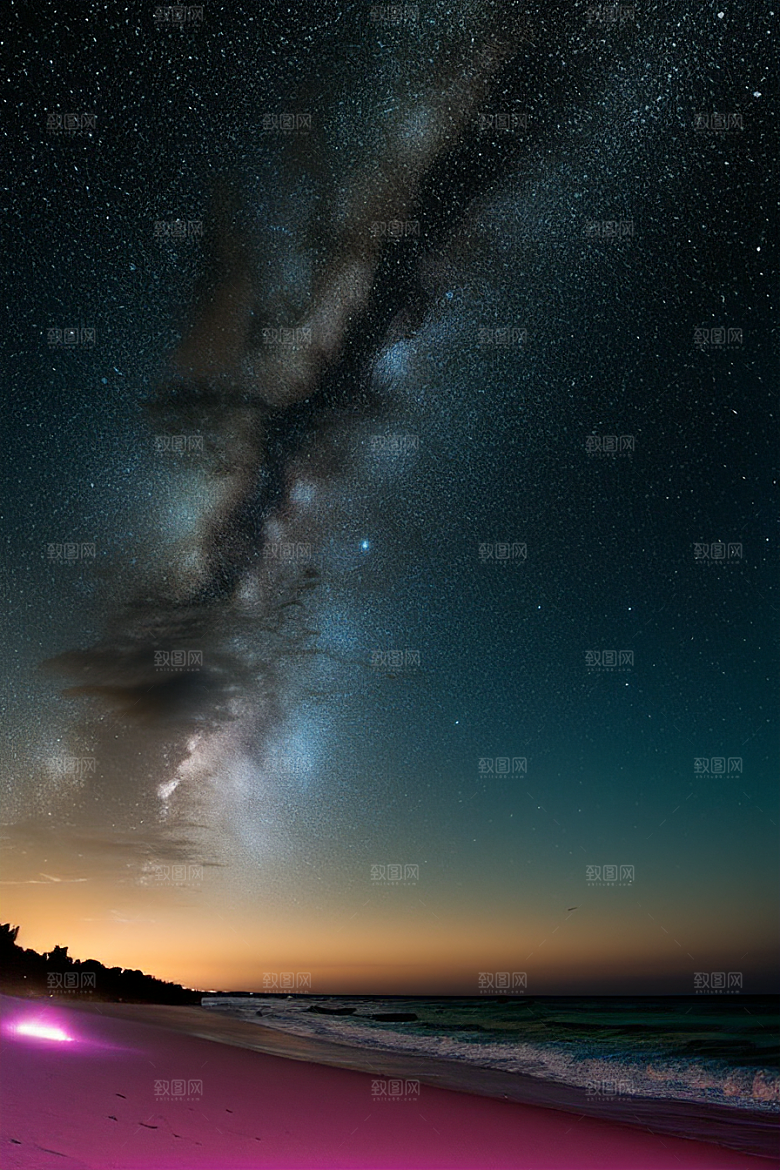 爱与星光银河星光洒满海滩