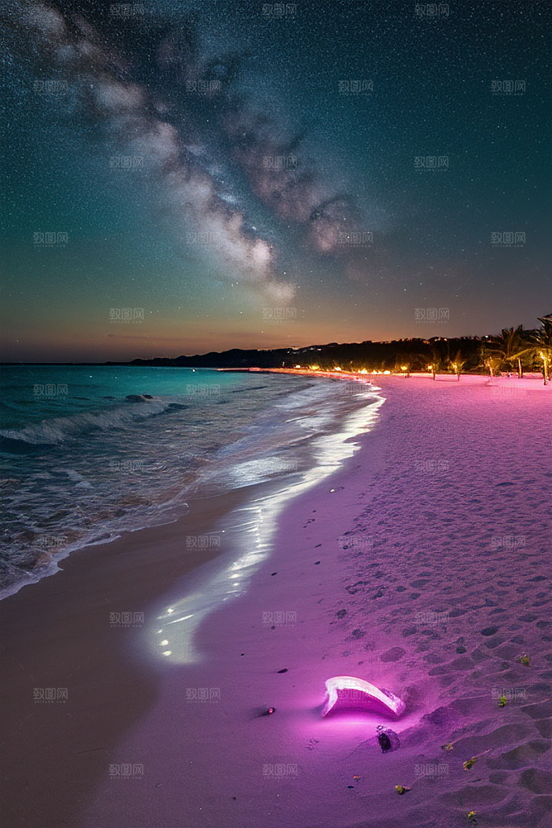 爱与星光银河星光洒满海滩