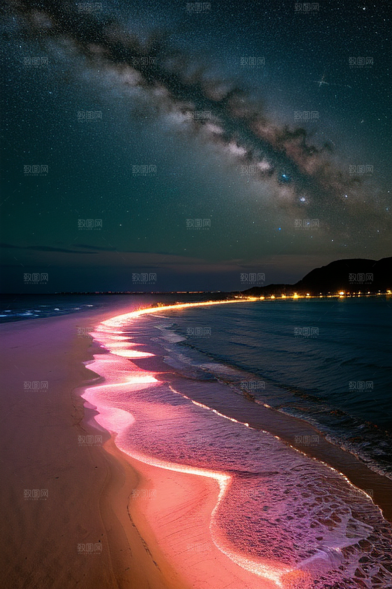 爱与星光银河星光洒满海滩