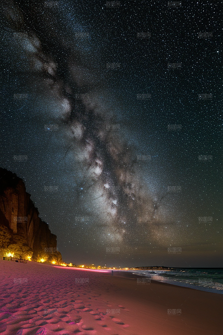 爱与星光银河星光洒满海滩