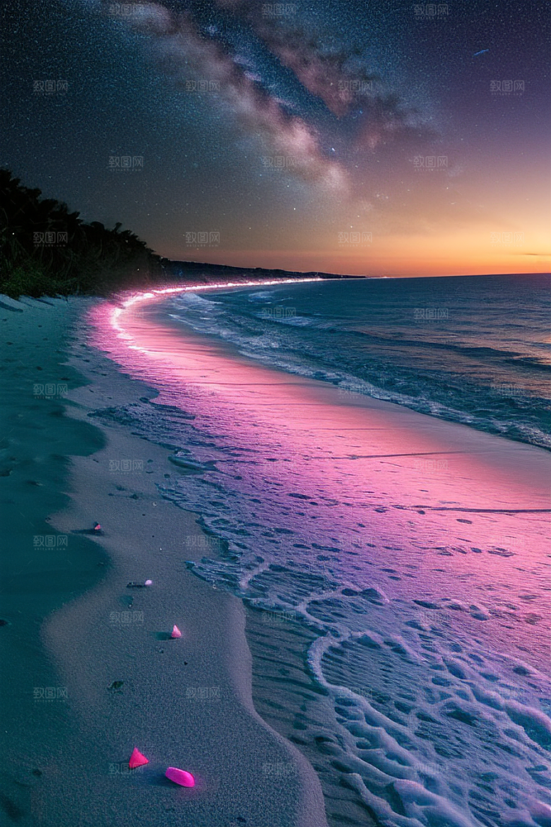 爱与星光银河星光洒满海滩