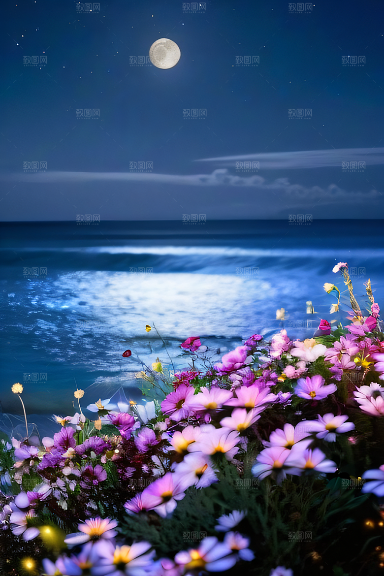 月光如水花海的魅力