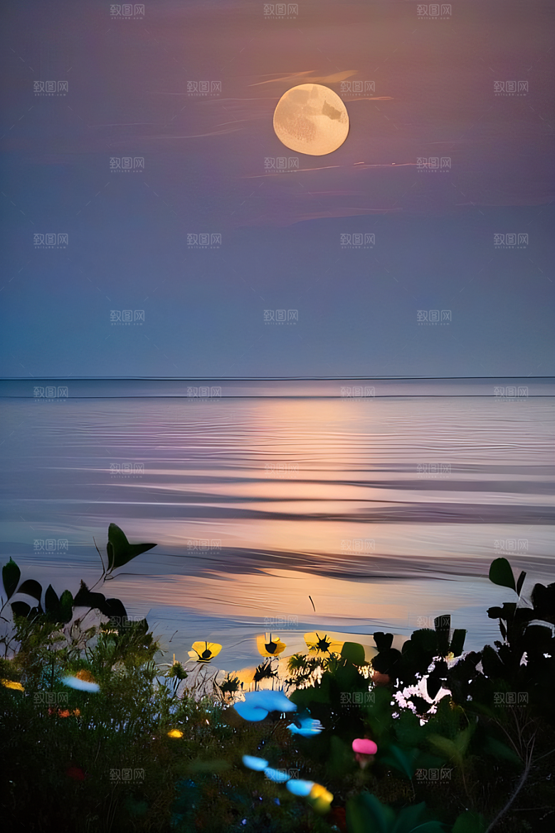 月光如水花海的魅力