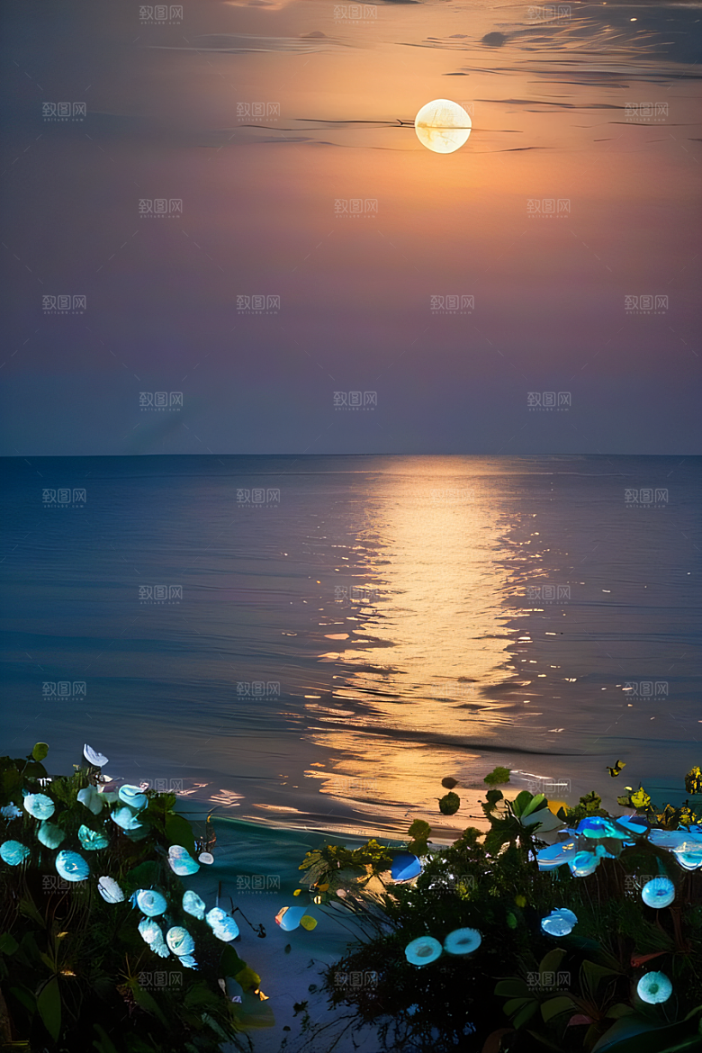 月光如水花海的魅力