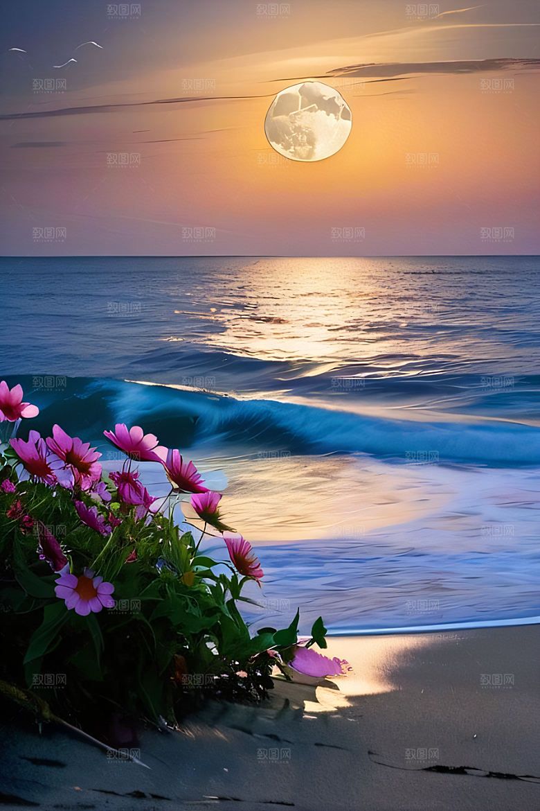 月光如水花海的魅力