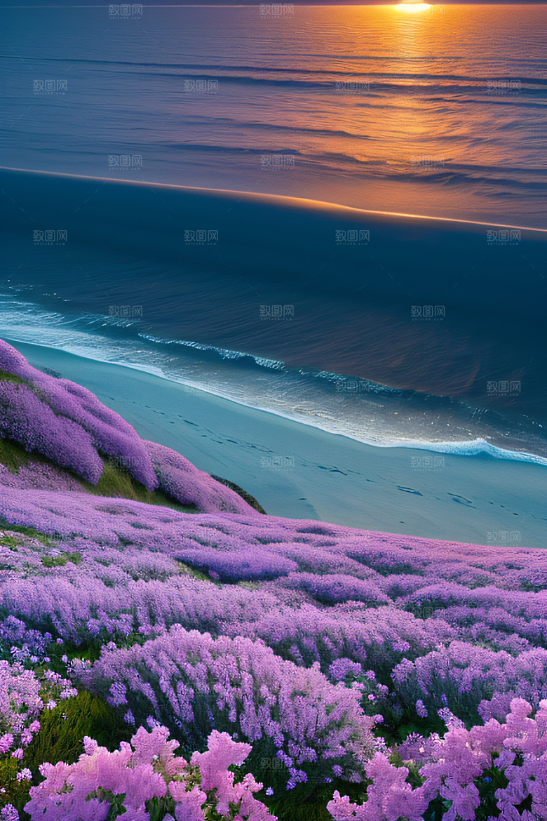 月夜之梦花海的幻境