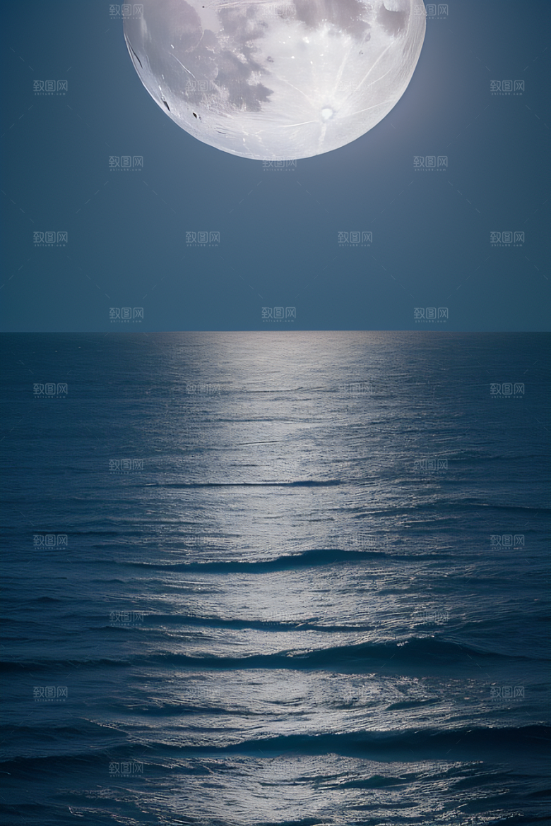 月色花舞花海之美