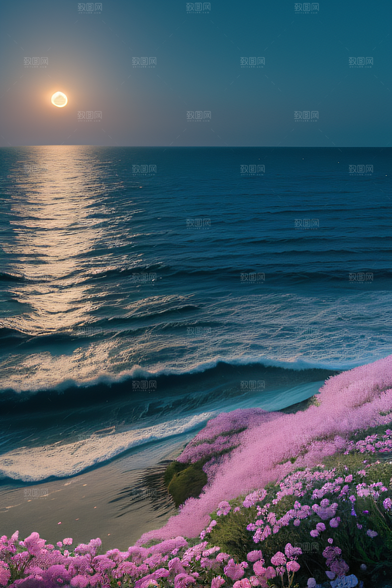月光如水花海的魅力