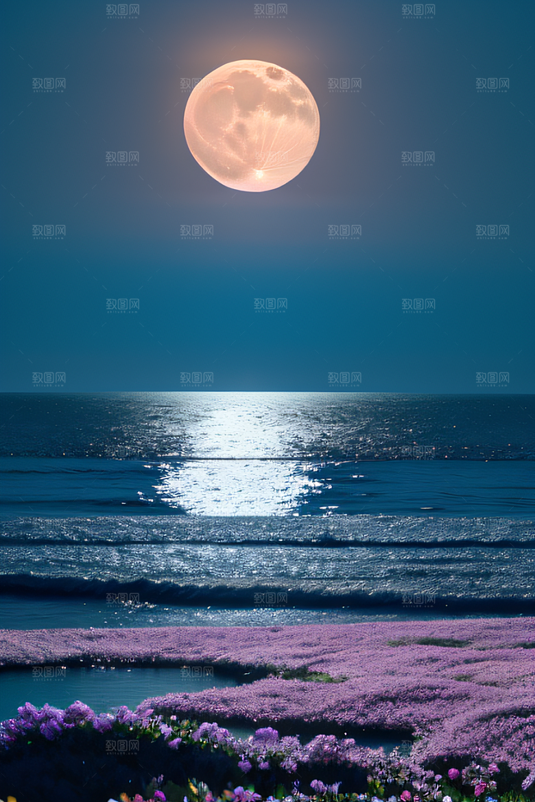 月光如水花海的魅力
