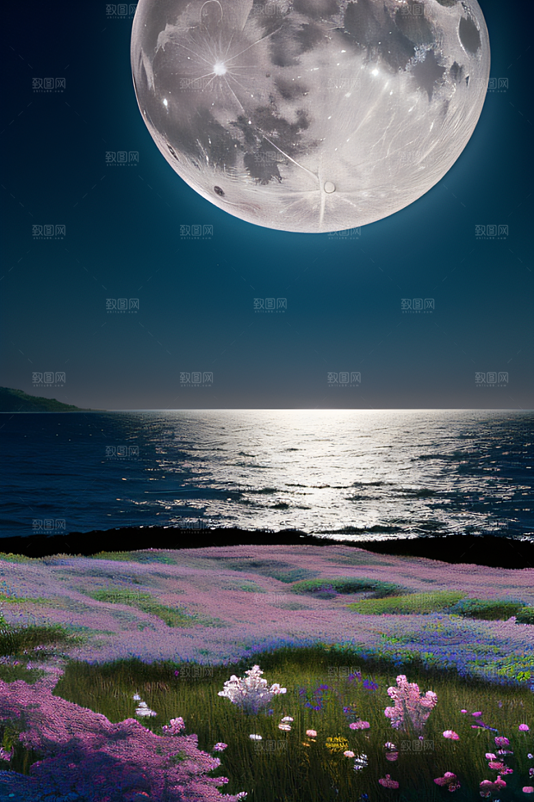 月光如水花海的魅力