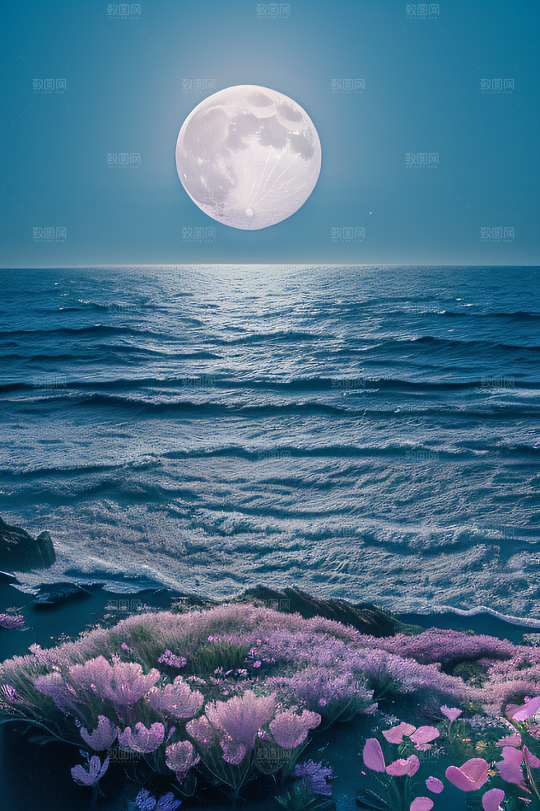 月光如水花海的魅力