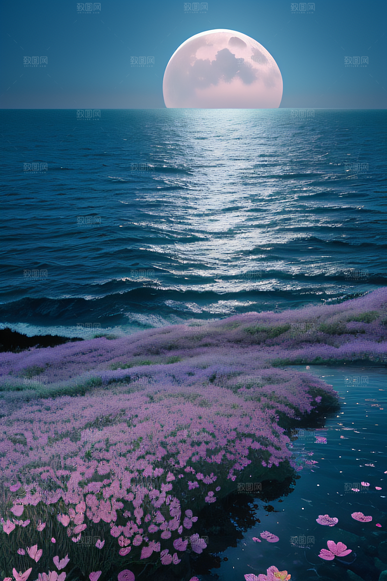 月光如水花海的魅力