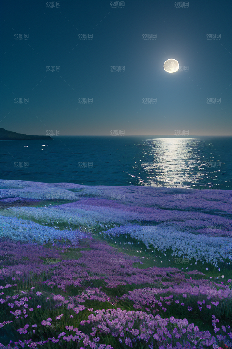 月光如水花海的魅力