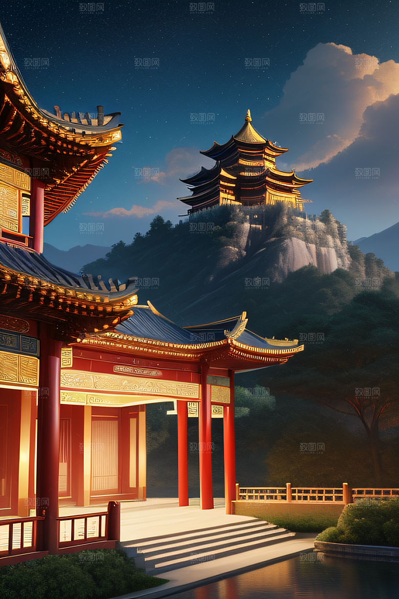 奇幻之宫仙境风光