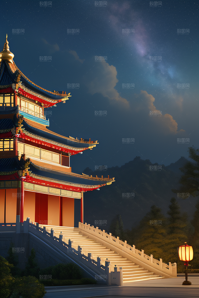 星空华殿奇幻建筑之美