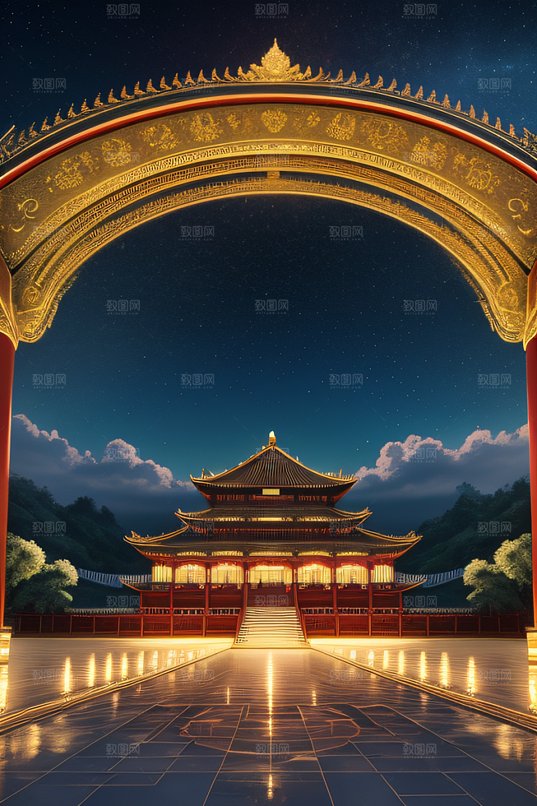 星空华殿奇幻建筑之美