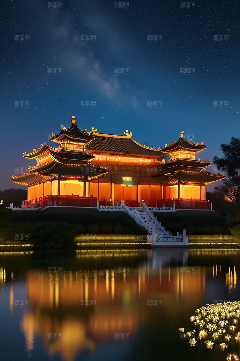星空华殿奇幻建筑之美