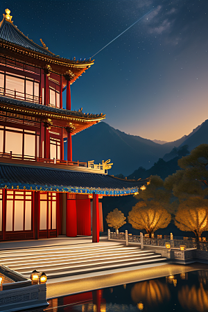 星空华殿奇幻建筑之美