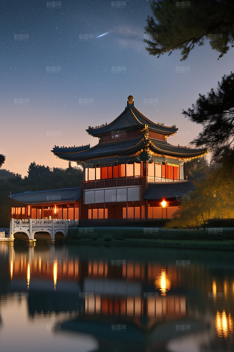梦幻宫殿金色建筑之美