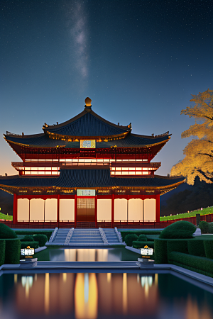 中国宫殿之梦华丽建筑的魅力