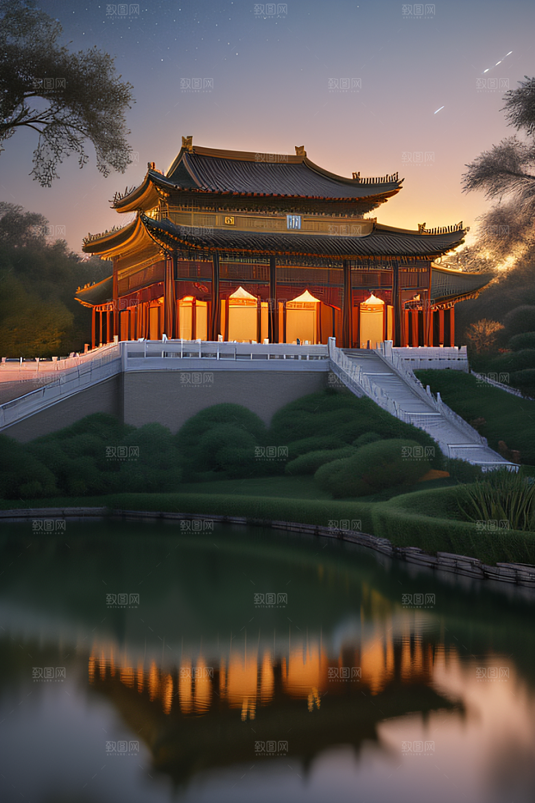 中国宫殿之梦华丽建筑的魅力