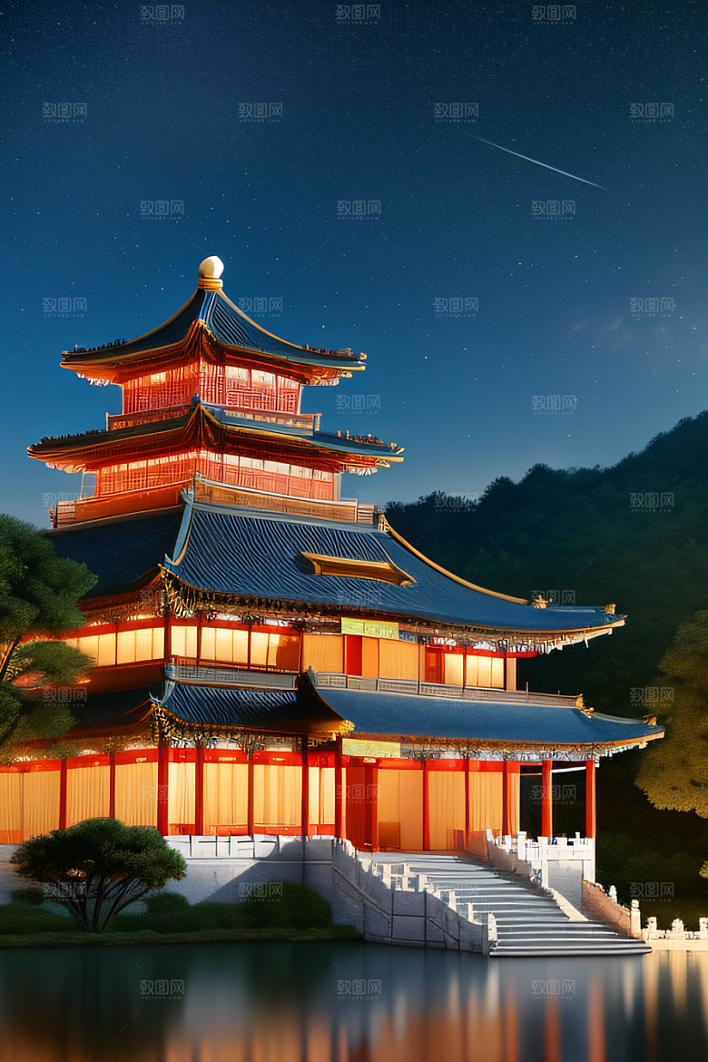 中国宫殿之梦华丽建筑的魅力